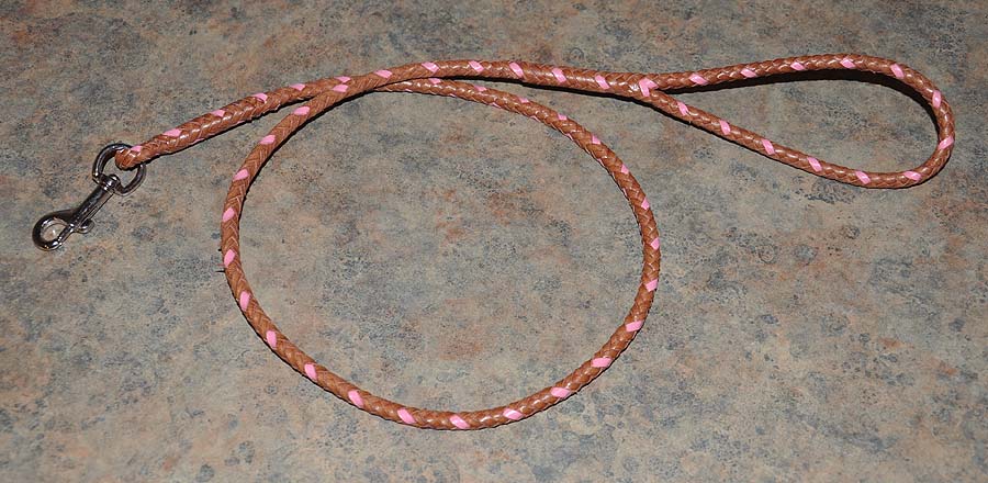  8 strands - hazel and pink 